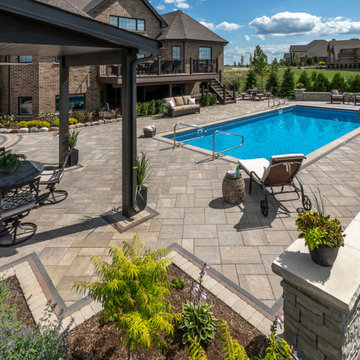 Backyard Retreat - Dining Area & Pool