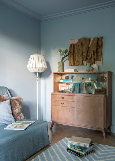 Скандинавский Гостиная by Maria Mikena