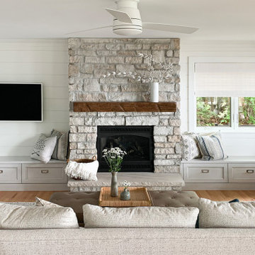 Hamptons Style Lake Home