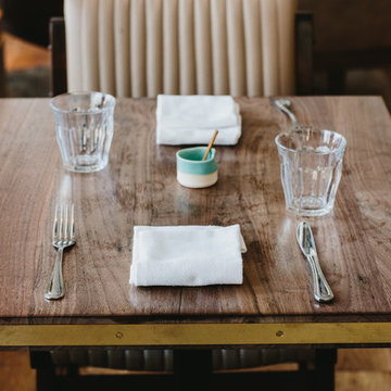 Table Top w/ Brass Detail