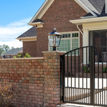 Salem Creek Tudor Brick House - North Carolina