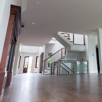Project #44 | Contemporary Staircase with Skylit Stairwell