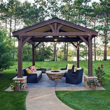 Backyard Living Room | Creating from a Blank Slate | Lakeville, MN