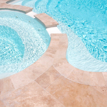 Ivory Travertine Spa