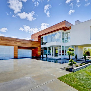 Aluminum Full View Garage Doors