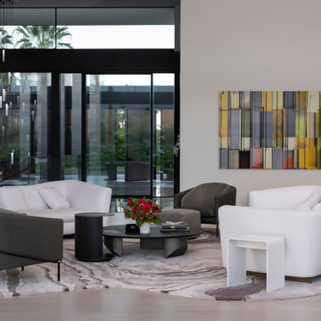 Serenity Indian Wells luxury home modern furniture and interior design