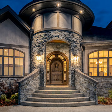Calgary Area - Watermark Bearspaw Traditional French Country Custom Home