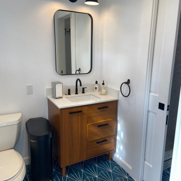 Bathroom complete remodel Mid Century style