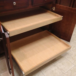 Pull Out Shelves for Base Kitchen Cabinets - Kitchen Drawer Organizers