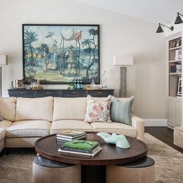 Sophisticated colors in an Alamo Heights home