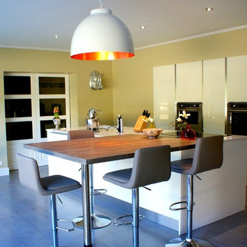 Transformation de garage en cuisine