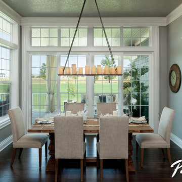 Enjoy Encompass® single-hung windows & Pella® 350 Series® sliding patio doors