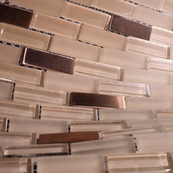 Glossy and Matte White Lake Subway Glass Mosaic Tiles - Home Accessories & Decor