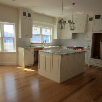 EAST ISLIP: 4" RIFT SAWN RED OAK INSTALLED & FINISHED - BONA AMBERSEAL/TRAFFIC