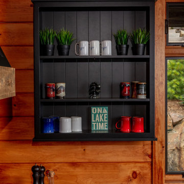 Charming Rustic Industrial Cottage Kitchen