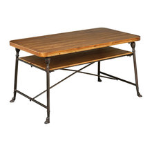 Industrial dining table