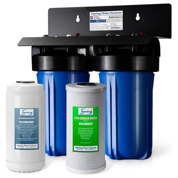 iSpring 2-Stage Lead Reducing Whole House Water Filtration System