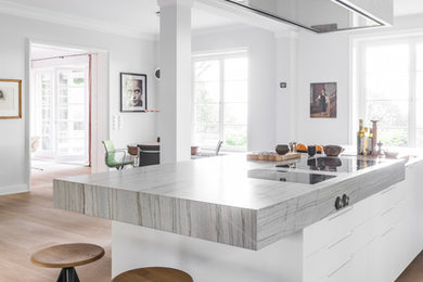Große Moderne Küche in Hamburg
