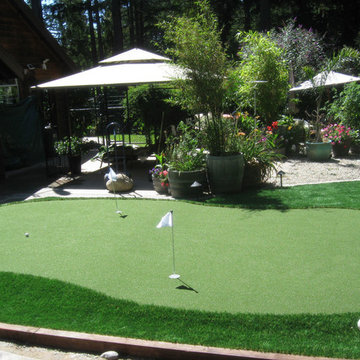 Golf and Putting Greens with Artificial Grass