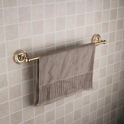 Ti-PVD Solid Brass 24-Inch Towel Bar TGB2005 - Bathroom Accessories