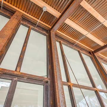 Roof rust and beam structure