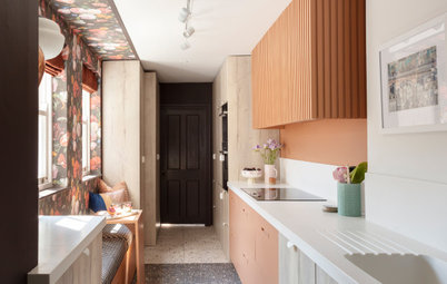 Kitchen Tour: A Slim Galley Gets a Sociable, Storage-packed Redo