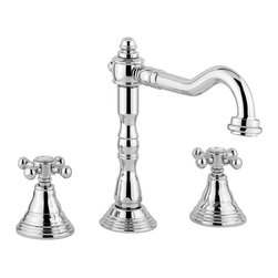 WS Bath Collections Belinda 052 Three Hole Basin Mixer - Bathroom Faucets And Showerheads
