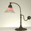 Meyda Lighting 19"H Counter Balance Pink and Green Accent Lamp