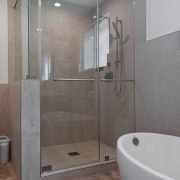 Stunning Encino Master Bath Renovation with Modern Custom Storage