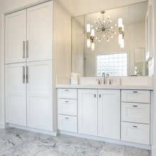 villa bathroom closet for front bathroom