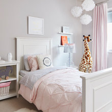 pink and gray nursery