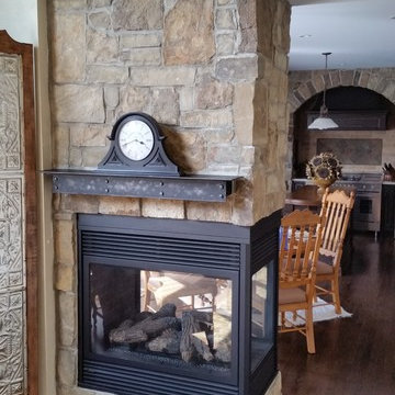 Kitchen and Fireplace upgrade in Roselle IL