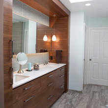 Bathroom with Island Stone