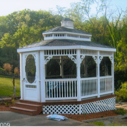 12x16 Vinyl Gazebo - Gazebos
