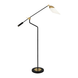 Robert Abbey - Robert Abbey Ferdinand Task Floor Lamp - Floor Lamps