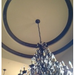 Ceiling (Before) - Chandeliers
