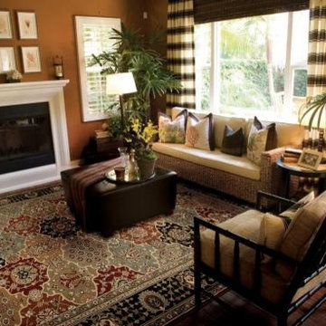Persian Crown Black Rug