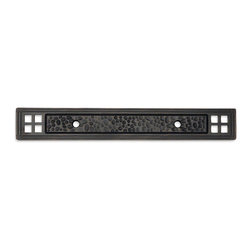 Cosmas - Cosmas 10554ORB Oil Rubbed Bronze 3&rdquo; CTC Cabinet Pull Backplate, 25-PACK - Cabinet And Drawer Handle Pulls