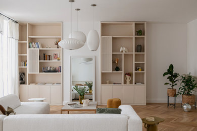 Exemple d'un salon tendance.