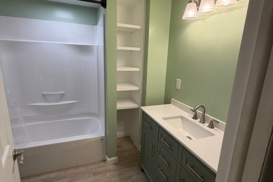 Inspiration for a modern bathroom remodel in DC Metro