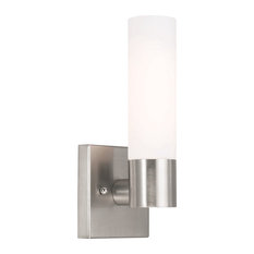 Livex Lighting Aero Wall Sconces, Brushed Nickel