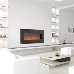 Napoleon 48 Linear Wall Mount Electric Fireplace - Indoor Fireplaces