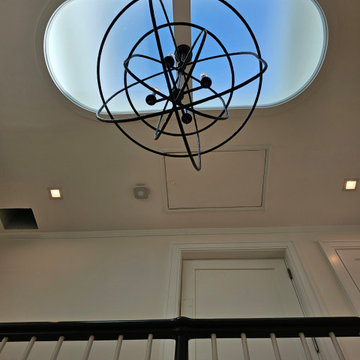 Project #131 | Three-Story Elliptical Staircase in Historic Home