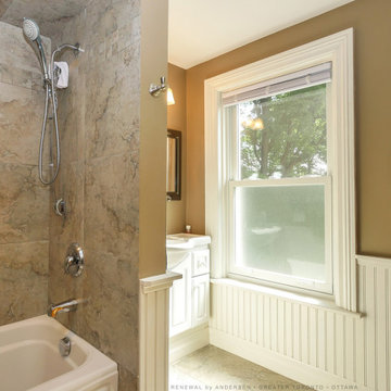 Privacy Window in Charming Bathroom - Renewal by Andersen Ontario