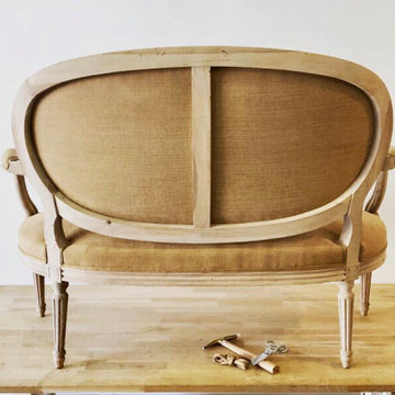 Banquette/canapé style Louis XVI