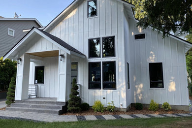 Country exterior home idea in Seattle