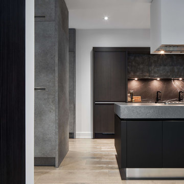 Contemporary Kitchen - Industrial Infill