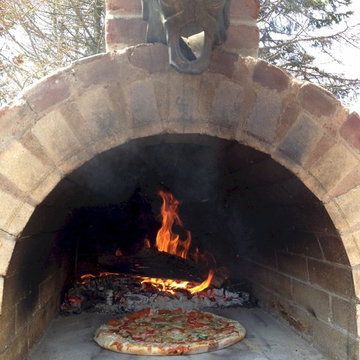 The Quiambao Family Wood Fired Brick Pizza Oven in New York