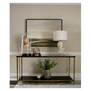 Remodeling Luxe Entry - Contemporary - Entry - Raleigh - by Heather ...