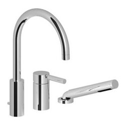Dornbracht 27312885 Tara.Logic Three-hole Single-lever Bath Faucet - Products
